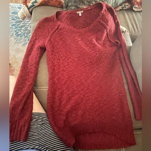 Charlotte Russe maroon/red sweater